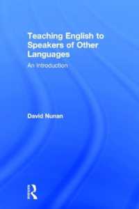 TESOL入門<br>Teaching English to Speakers of Other Languages : An Introduction
