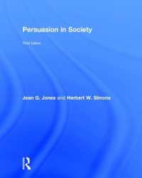 Persuasion in Society -- Hardback （3 ed）