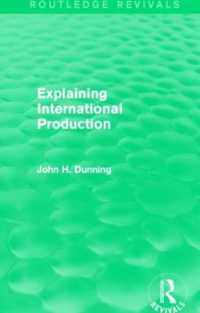 Explaining International Production (Routledge Revivals) (Routledge Revivals)