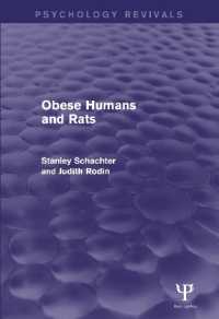 Obese Humans and Rats (Psychology Revivals) (Psychology Revivals)