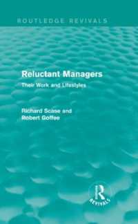 Reluctant Managers (Routledge Revivals) : Their Work and Lifestyles (Routledge Revivals)