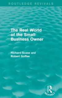 The Real World of the Small Business Owner (Routledge Revivals) (Routledge Revivals)