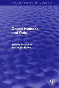 Obese Humans and Rats (Psychology Revivals) (Psychology Revivals)