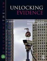 Unlocking Evidence (Unlocking the Law) -- Paperback / softback （3 ed）