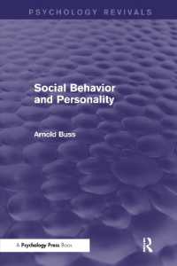 Social Behavior and Personality (Psychology Revivals) (Psychology Revivals)