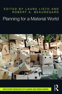 Planning for a Material World (Routledge Research in Planning and Urban Design)