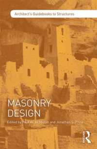 Masonry Design (Architect's Guidebooks to Structures)