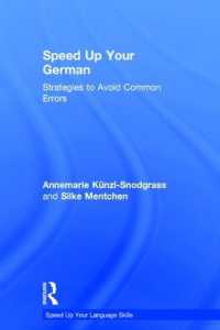 Speed Up Your German : Strategies to Avoid Common Errors (Speed up your Language Skills)