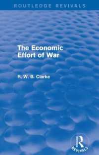 The Economic Effort of War (Routledge Revivals) (Routledge Revivals)