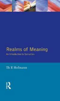 Realms of Meaning : An Introduction to Semantics (Learning about Language)