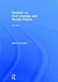 市民的自由と人権（第５版）<br>Fenwick on Civil Liberties & Human Rights （5TH）