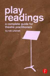 台本読み合わせ完全ガイド<br>Play Readings : A Complete Guide for Theatre Practitioners