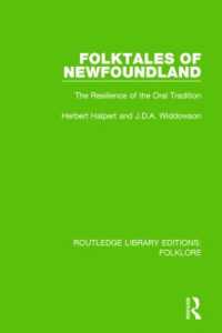 Folktales of Newfoundland (RLE Folklore) : The Resilience of the Oral Tradition (Routledge Library Editions: Folklore)