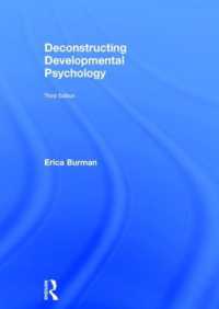 発達心理学の脱構築（第３版）<br>Deconstructing Developmental Psychology （3RD）