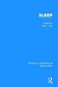 Sleep : Critical Concepts in Sociology