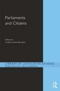 Parliaments and Citizens (Library of Legislative Studies)