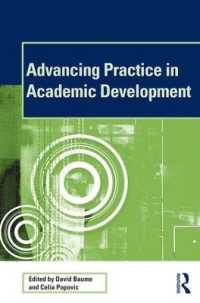 Advancing Practice in Academic Development (Seda Series)