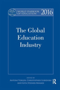 World Yearbook of Education 2016 : The Global Education Industry (World Yearbook of Education)