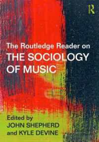 音楽社会学読本<br>The Routledge Reader on the Sociology of Music