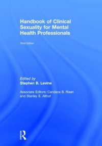 Handbook of Clinical Sexuality for Mental Health Professionals （3RD）