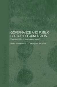 Governance and Public Sector Reform in Asia : Paradigm Shift or Business as Usual?