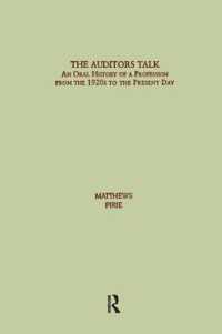 Auditor's Talk : An Oral History of the Profession from the 1920s to the Present Day