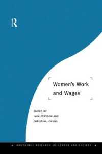 Women's Work and Wages (Routledge Research in Gender and Society)