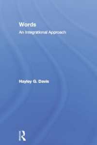 Words - an Integrational Approach (Routledge Advances in Communication and Linguistic Theory)