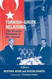 Turkish-Greek Relations : The Security Dilemma in the Aegean