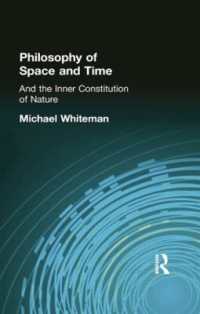 Philosophy of Space and Time : And the Inner Constitution of Nature