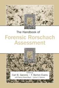 The Handbook of Forensic Rorschach Assessment (Personality and Clinical Psychology)