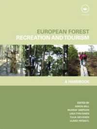 European Forest Recreation and Tourism : A Handbook