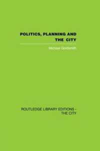 Politics, Planning and the City