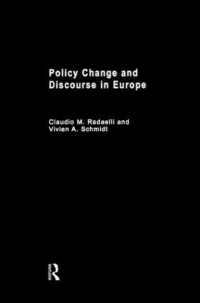 Policy Change & Discourse in Europe (West European Politics)