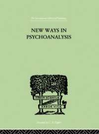 New Ways in Psychoanalysis