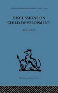 Discussions on Child Development : Volume two