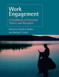 Work Engagement : A Handbook of Essential Theory and Research