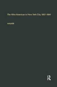 The Afro-American in New York City, l827-l860 (Studies in African American History and Culture)