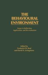 The Behavioural Environment : Essays in Reflection, Application and Re-evaluation