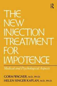 The New Injection Treatment for Impotence : Medical and Psychological Aspects