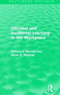 Informal and Incidental Learning in the Workplace (Routledge Revivals) (Routledge Revivals)