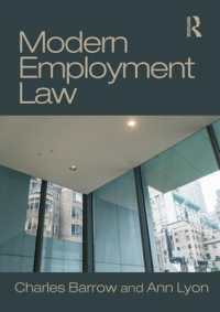 現代英国の労働法<br>Modern Employment Law