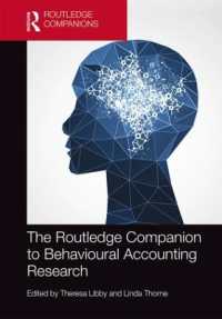 The Routledge Companion to Behavioural Accounting Research (Routledge International Handbooks)