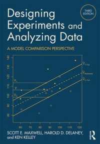 Designing Experiments and Analyzing Data : A Model Comparison Perspective, Third Edition （3RD）