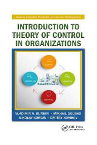 Introduction to Theory of Control in Organizations (Systems Evaluation, Prediction, and Decision-making)