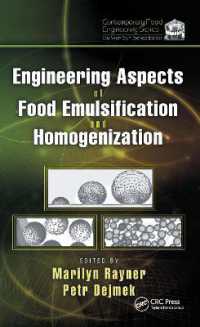 Engineering Aspects of Food Emulsification and Homogenization (Contemporary Food Engineering)