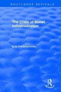The Crisis of Soviet Industrialization (Routledge Revivals)