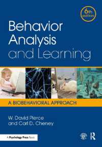 Behavior Analysis and Learning : A Biobehavioral Approach， Sixth Edition