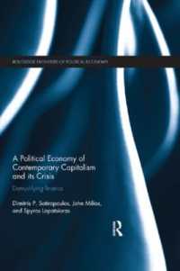 A Political Economy of Contemporary Capitalism and its Crisis : Demystifying Finance (Routledge Frontiers of Political Economy)