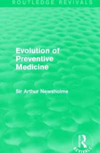 Evolution of Preventive Medicine (Routledge Revivals) (Routledge Revivals)